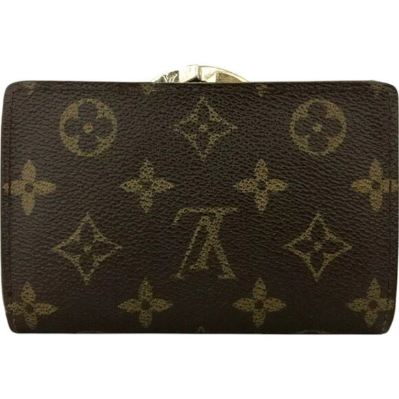 572190AY (L2) Louis Vuitton Wallet Porte Monnaie Brown Monogram - Picture 2 of 9
